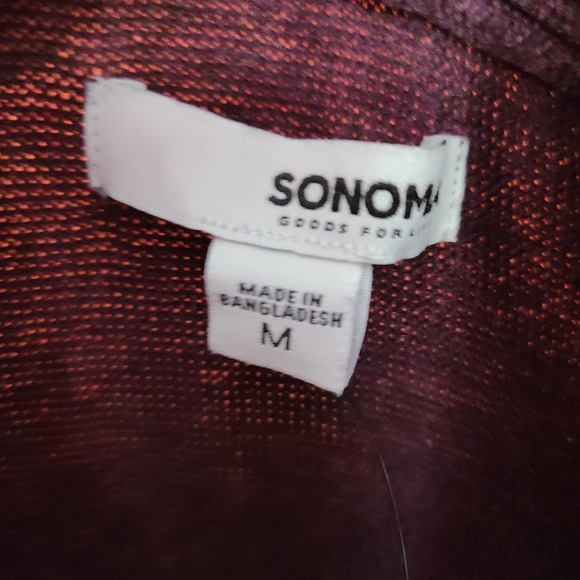 Sonoma Purple Plum Open Cardigan - Picture 4 of 4